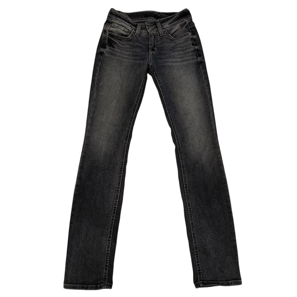 Silver Jeans Women's 26/31 Britt Straight Leg‎ Blue Denim